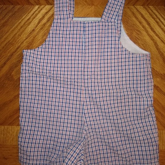 6-9mths Train Overalls - Picture 3 of 3
